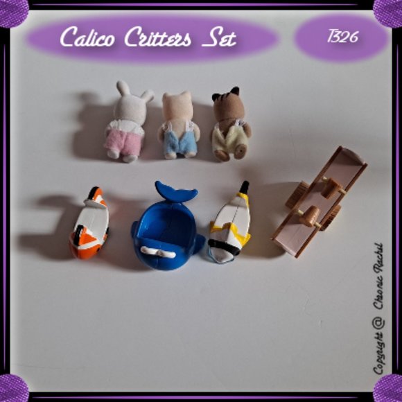 Baby Seaside Merry-Go-Round with 3 Figures and Teeter-Totter - Picture 6 of 6